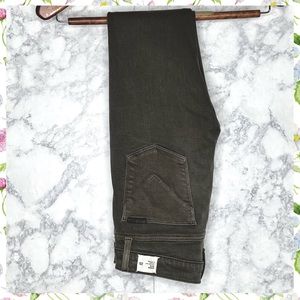 Hudson Olive Green Nico Mid Rise Super Skinny Ankle Jeans Women’s 0/1 Waist 25